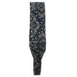 Headbands (color)-Navy Paisley