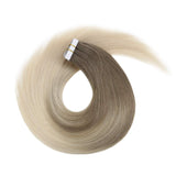 40pcs Balayage Tape in Human Hair Extensions 14inch 14M60
