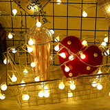 33 Feet 100 Led Globe Ball String Lights, USB Fairy String Lights Plug in, 8 Modes