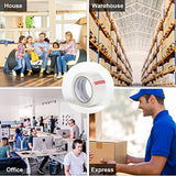 JARLINK Clear Packing Tape (12 Rolls), Heavy Duty Packaging Tape