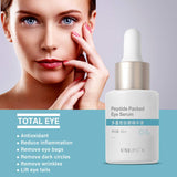 UNILIPO Peptide Eye Serum Moisturizes and Improves Puffiness. Caffeine Eye Serum Looks Like the Skin Around the Eyes is Shiny and Increases Skin Elasticity, 0.5oz / 15ml