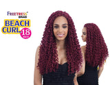 BEACH CURL 18" (4 Pack, 1B Off Black) - Freetress Synthetic Crochet Braid