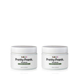 Pretty Frank Natural Deodorant Jar- No Aluminum Deodorant for Women, Men, Teens, Kids – Paraben Sulfate Free Cream Deodorant with Shea Butter, Coconut Oil, Vitamin E & Baking Soda – Woodlands (2pk)