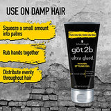 Got2b Ultra Glued Invincible Styling Hair Gel, 6 Ounce