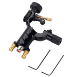 3 Colors Rotary Tattoo Motor Machine Gun, Professional Dragonfly Rotary Tattoo Motor Machine Gun Shader Liner Artist Makeup Tool Accessory, RCA Cable Artist Acessories(Black)