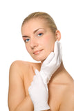 Selizo 12 Pairs White Cotton Gloves for Cosmetic Moisturizing Dry Hands Coin Jewelry Inspection Hand Spa – Large Size