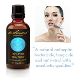 Tea Tree Essential Oil, Melaleuca - 100% Pure - Promotes a Healthy Immune System, Skin Cleansing and Rejuvenating Effects. 30 mL