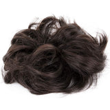 2pcs Hair Bun Extensions Wavy Curly Messy Donut Chignons Hair Piece Wig Hairpiece