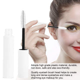 10Pcs Fashionable Empty Mascara Tube Wand Eyelash Cream Container Bottle 10ml(White)