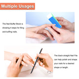 Lavender Violets Fast-Dry-Dip-Powder-Nail Kit of 8 Colors Quick Dry Nude Pink Blue Acrylic-Dipping Powder System with Essential Manicure Nail Tool J789