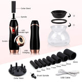 Electric Makeup Brush Cleaner Spinner - Automatic Machine Kit - Professional Makeup Brush Cleaning Tool - Quick, Easy and Effortless Way to Clean Makeup Brushes - No Dirt, Bacteria or Dead Cells