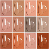 AIMEILI Soak Off UV LED Gel Nail Polish Color Set Of 12pcs X 8ml - Kit Set 1