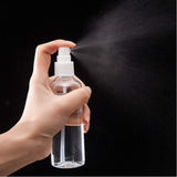 (36 PCS)3.4oz/ 100ml Plastic Clear Spray Bottles,Refillable Fine Mist Sprayer Bottles Makeup Cosmetic Atomizers Empty Small Spray Bottle Container for Essential Oils, Travel, Perfum,36PCS