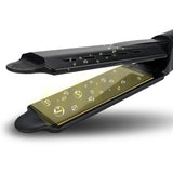 Hair Straightener,Hann Professional Electronic Hair Straightener Irons Portable Ceramic Flat Straightening Styling Tools(Black)