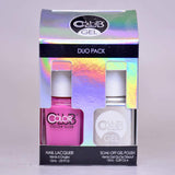Color Club Gel in Bloom Pastel Color Club Gel + Lacquer Duo