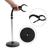 Hair Dryer Holder, Adjustable Stainless Steel Hands Free Hair Dryer Stand with Removable Sucking Cup Stand for Home Hair Salon Use