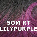 Zury Sis Royal Pre-Tweezed Part Swiss Lace Front Wig - AURA (Color: Som RT Lily Purple)