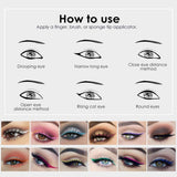 Matte Liquid Eyeliner 12 Colors Waterproof High Pigmented Smudgeproof Long Lasting Colorful Eye Liner Pen Set Matte Eye Shadow for women girl