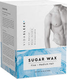 Hair Removal Sugar Waxing Kit Men + Women, All Natural (10 oz)