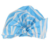Leotruny Shower Cap Reusable Bow Bath Cap Waterproof for Women All Hair Lengths (C04-Wave)
