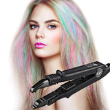 Professional Hair Extension Tool Fusion Hair Connector Heat Iron Wand Melting Tools, with Adjustable Temperature Setting (210℉ - 390℉), Dual Voltage, Black, BLUETOP