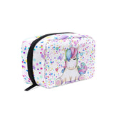 Cream Magic Unicorn Toiletry Bag Cosmetic Bag Organizer Make Up Bag