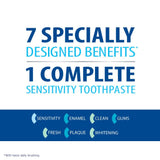 Sensodyne Complete Protection Sensitive Toothpaste For Gingivitis, Sensitive Teeth Treatment, Extra Fresh - 3.4 Ounces (Pack of 2)