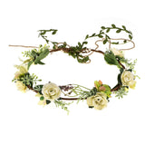 Love Sweety Succulent Flower Crown Eucalyptus Halo Wedding Floral Headband Photo Prop