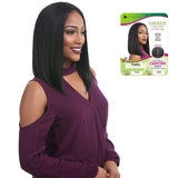 Sensationnel Synthetic Lace Front Wig Empress Edge Natural Center Part Tiara (1B)