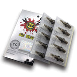 BIGWASP #12 Standard 7M1 Tattoo Needle Cartridges 7 Single Stack Magnum 20Pcs (Generation 3)