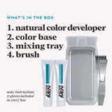 JUST FOR MEN Color Gel Mustache & Beard M-35 Medium Brown 1 ea (Pack of 6)