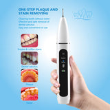 Electric Plaque Tartar Dental Calculus Remover for Teeth Ultrasonic Dental Cleaning Kit Tools