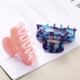 Medium Hair Claw Clips Cellulose Acetate Jaw Clips Non Slip Hair Clip Clamps Strong Hold Claw Clip Women Thin Thick Hair,3 pack