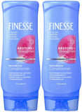 Finesse Restore + Strengthen Moisturizing Conditioner, 13 Ounce (Pack of 2)