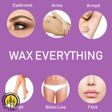 DevLon NorthWest Hard Wax Beans Hair Removal Pearl Beads Women Men Self Waxing (Lavender, 1PC)