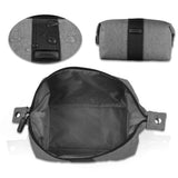 GYSSIEN Water Resistant Unisex Cosmetic And Toiletry Bag For Travel, Durable Mens Shaving Bag (Gray)