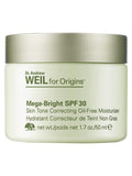 Dr. Andrew Weil for Mega-Bright SPF 30 Skin Tone Correcting Oil-Free Moisturizer, 1.7 oz.
