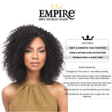 Empire Bohemian Wave Weaving Hair 100% Human Sensationnel (10", 2)