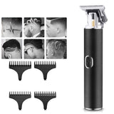 Hair Clippers, Bcamelys Electric Pro Beard & Hair Trimmer, T Blade Liners Zero Gapped Baldheaded Hair Clippers for Men, Cordless USB Rechargeable Clippers for Hair Cutting