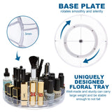 CECOLIC 360° Rotating Makeup Organizer, 12 Layers Clear Acrylic Cosmetic Storage Organizer, Spinning Cosmetics Makeup Holder Shelf, Fits Jewelry, Makeup Brushes, Lipsticks, Skincares and More