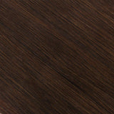 Lovrio 9A Grade Clip in Human Hair Extensions Color Chocolate Brown Big Thick Double Weft Make Full Head Remy Straight Hair Clip Ins 16 inch 120g 7 pieces 18 clips