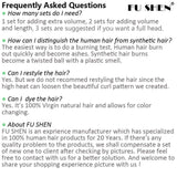 Kinky Curly Clip In Hair Extensions Clip Ins Human Hair for African American Women 8A Grade Unprocessed Brazilian Virgin Hair Natural Color 20 Inch FU SHEN