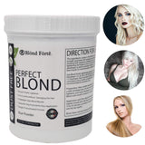 1.1 Pound Tub Premium Blue Toner Dye Hair Bleach Powder Lightener + 13.5 OZ 12% 40 Volume Developer + More (Blue Lightening Powder)
