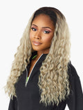 Sensationnel INSTANT UP & DOWN Half Wig Wrapped Ponytail Loose Curly Style with Volume Easy Styling Heat Resistant Synthetic Fiber Pony Wrap Sleek Finish - UD 7 (T2/27)