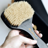 Dry Body Brush - 100% Natural Bristles - Cellulite Treatment, Increase Circulation and Tighten Skin