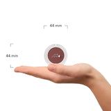 100% PURE Pressed Powder Eye Shadow (Fruit Pigmented), Bronze, Shimmer Eyeshadow, Buildable Pigment, Easy to Apply, Natural Makeup (Matte Warm Reddish Brown) - 0.07 oz