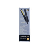 Hot Beauty Professional Ceramic Mini Flat Iron 1/2" Anti-Frizz Extreme Smooth- (Black HFIM050NB)