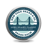 NY Beard Co. Beard Balm Long Island Classic Mint 2oz - All Natural and Organic Ingredients- Tames, Conditions, and Nourishes beards (Long Island Classic)