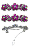 Dz Pack 12 Count Bella Hair Barrettes Medium/Small Hair Clips French Clip Clasp U86250-1338-D1