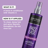 John Frieda Frizz Ease Daily Nourishment Conditioner, Leave-in Conditioner for Frizz-prone Hair, with Vitamin A, C, and E., 8 Fl Oz, pack of 2 (total 16 Fl Oz)